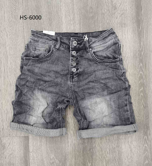 Szorty damskie jeansy Roz XS-XL, 1 Kolor Paczka 12 szt